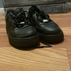 black air force ones